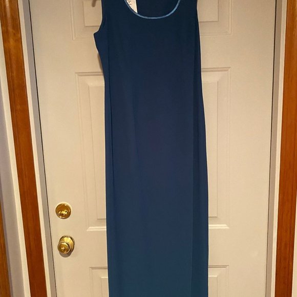 Brand: Patra, Size: 8 petite, Color: Teal, Material: 100% polyester - Picture 2 of 4